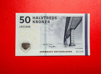 Denmark. 50  Kroner  2016   Pick  65. ( Uncirculated )