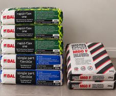 Tile adhesive and M60