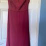 3 x Dessy burgundy bridesmaid dresses Image 5