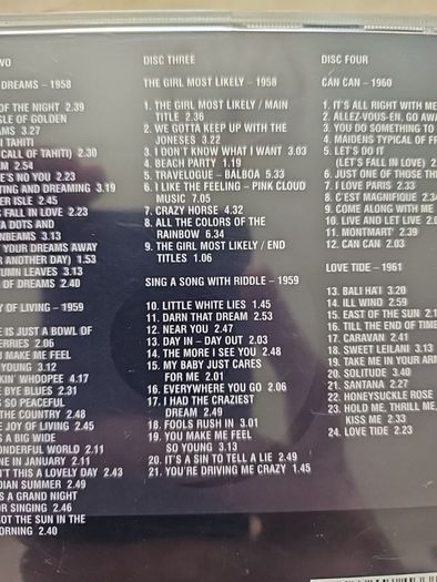 Nelson Riddle 4CD Boxset  - Eight Classic Albums