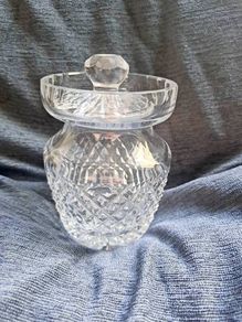 Waterford Crystal Honey Pot