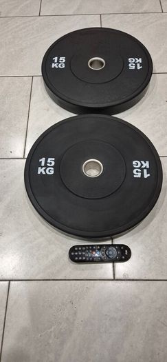 brand new 2x15kg&2x10kg olympic bumper weight plates