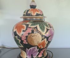 Vintage Table Lamp Kutani