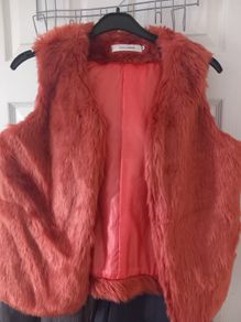 Fur Gilet Great Condition