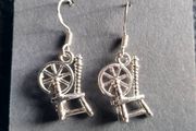 Spinning Wheel Earrings