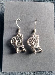 Spinning Wheel Earrings