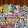 50pcs Motivational Quotes Stickers Decals Image 2