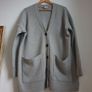 Whistles 100% Wool Cardigan Size Medium Image 2