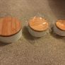 Kitchen storage tins x 3 Image 3