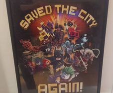 Lego Batman large framed print