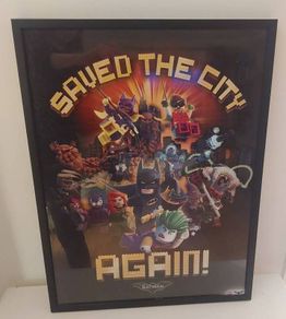 Lego Batman large framed print