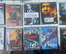 Selection of ten DVD movies
