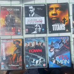 Selection of ten DVD movies