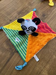 Lamaze Soft Panda Comforter / Baby Blanket Sensory Toy