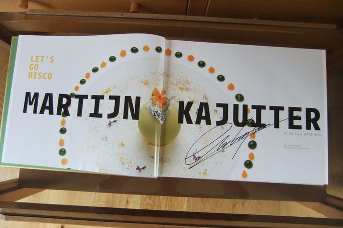 Let's Go Disco, Signed, M. Kajuiter, Cliff House Hotel.