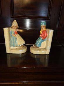 1950's Terratex Irish made Bookends