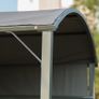 2.2 x 1.4m BBQ Shelter - Outdoor Grill Gazebo Canopy including Shelves, Hanging Hooks, and a Metal Frame, suitable for Garden Patio Backyard Image 8