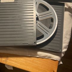 Vintage Gepe Super 8 Film Reel 120m in Bolex Paillard Plastic Case