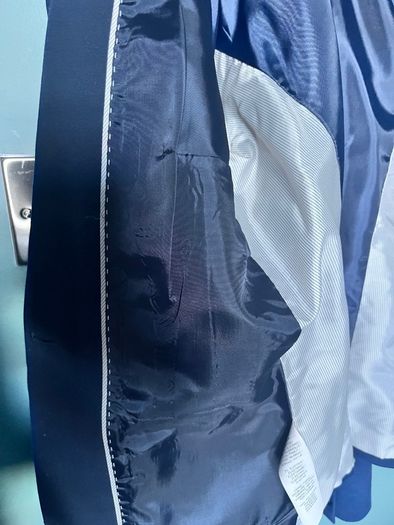 Mango Navy smart blazer