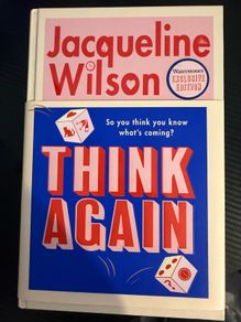 Jacqueline Wilson signed copy Think Again
