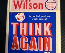 Jacqueline Wilson signed copy Think Again