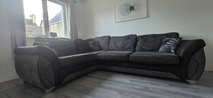 DFS 4 Seat Corner Sofa with Cushions