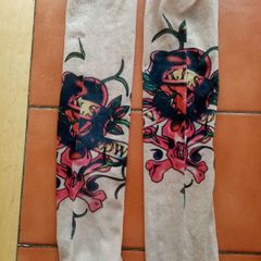 2 fake tattoo sleeves.