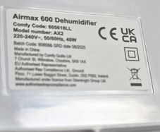 Silentnight Airmax 600 2L Dehumidifier