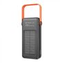 Rising Solar Powered Built In Cable LED Flash Light Power Bank Image 6