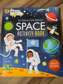 Space activity book-the Usborne