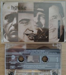 A House - I Want Too Much Cassette Tape (1990) Indie Alternative Rock EX+
