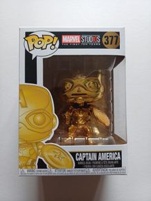 #377 Captain America Gold Funko Pop!