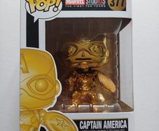 #377 Captain America Gold Funko Pop!