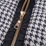 Basler Black White Houndstooth Quilted Zip-Up Lightweight Puffer Jacket 12UK/40EU Image 4