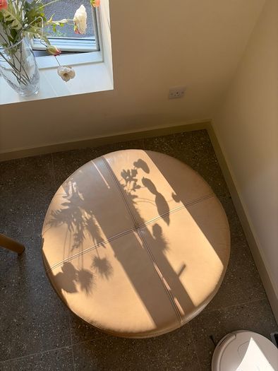 Large bespoke Ottoman/ footstool - M does and Byrne