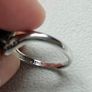 Natural Burma Jade silver ring Image 3