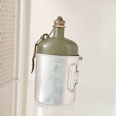 Vintage 1950s Swiss Army Military Issued Canteen set Collectable Militaria