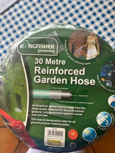 30 Metre Reinforced Garden Hose (new)