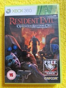 Resident Evil Operation Raccon City Xbox 360 games Original