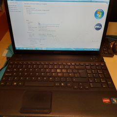 Sony Vaio Laptop, PCG-61511M, Windows 7 Professional, 32 bit, AMD Phenom II Triple Core Processor, 1.8GHz, 8GB Ram,