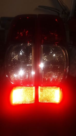 Isuzu D-Max rear lights genuine new and rear spring