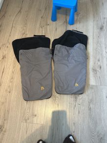 Footmuff covers for the out and about double buggy