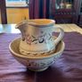 Nicholas Mosse Lavender limited edition from USA.  New Tea set.  . A tea pot , large mug , creamer and sugar bowl Image 10