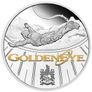 2020 Tuvalu 1 Oz Silver Coin James Bond Golden Eye. Proof. (CoA + Original Box) Image 2