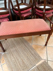 piano stool double