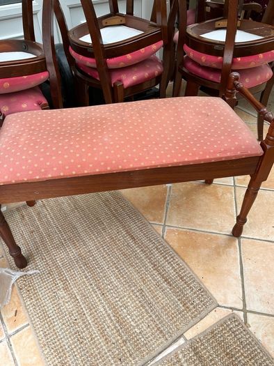 piano stool double
