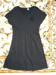Girls black  dress zara kids 9-10