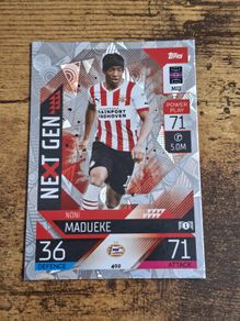 Topps Match Attax, Champions League 2022-23, Card 402, Noni Madueke, Eindhoven - free standard postage