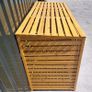 Wheelie Bin Storage  3 Bays - Natural Image 9