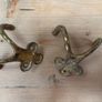 Two brass hooks Image 3